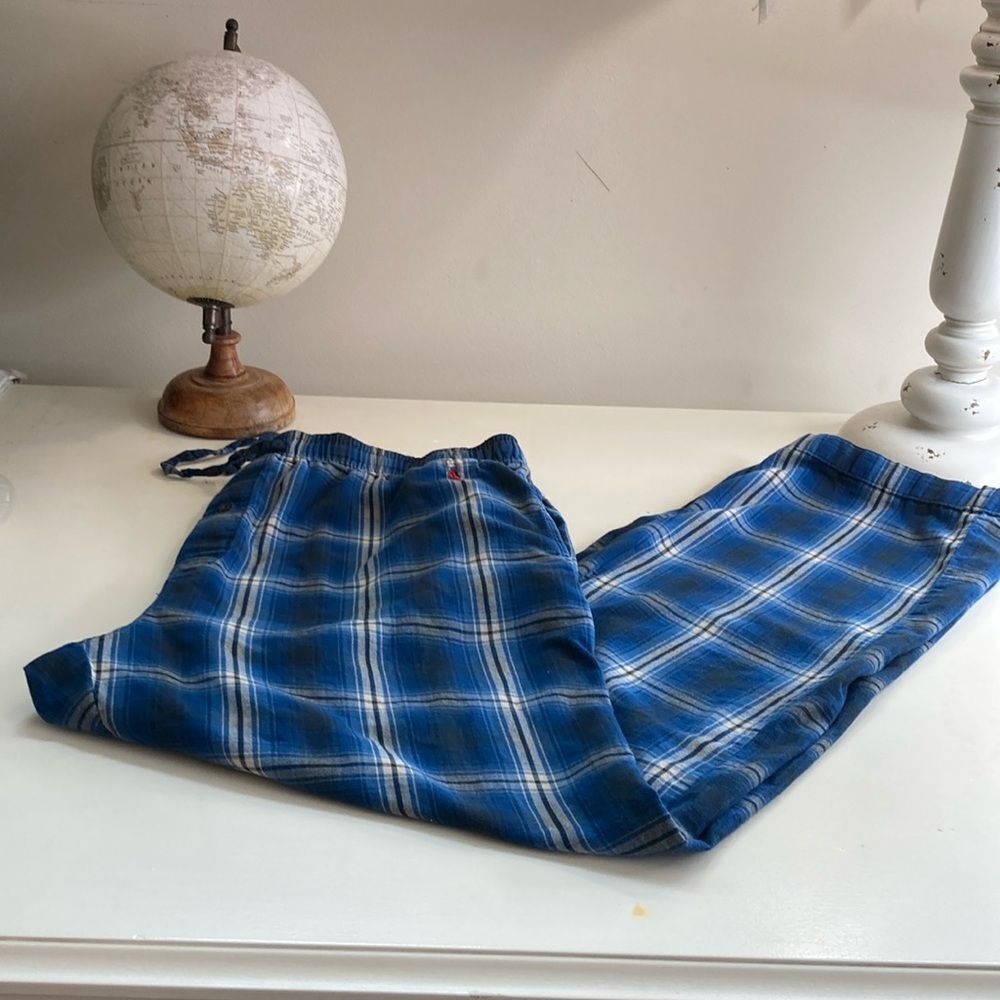 POLO RALPH LAUREN SLEEPWEAR M Unisex Drawstring Sleep Pajama Pants with Pockets